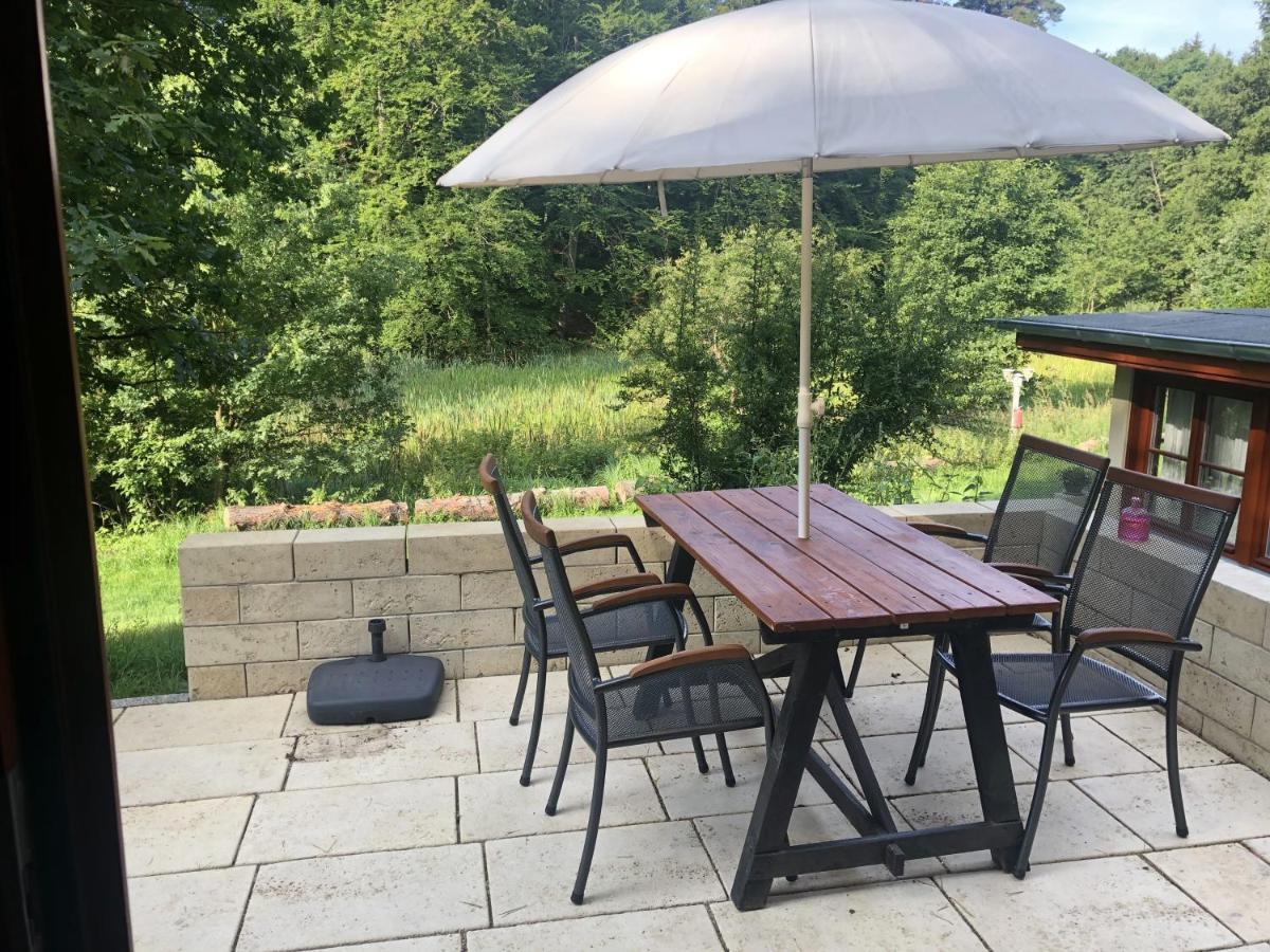 Bungalows Am Waldessaum Bei Hohenzieritz Buitenkant foto