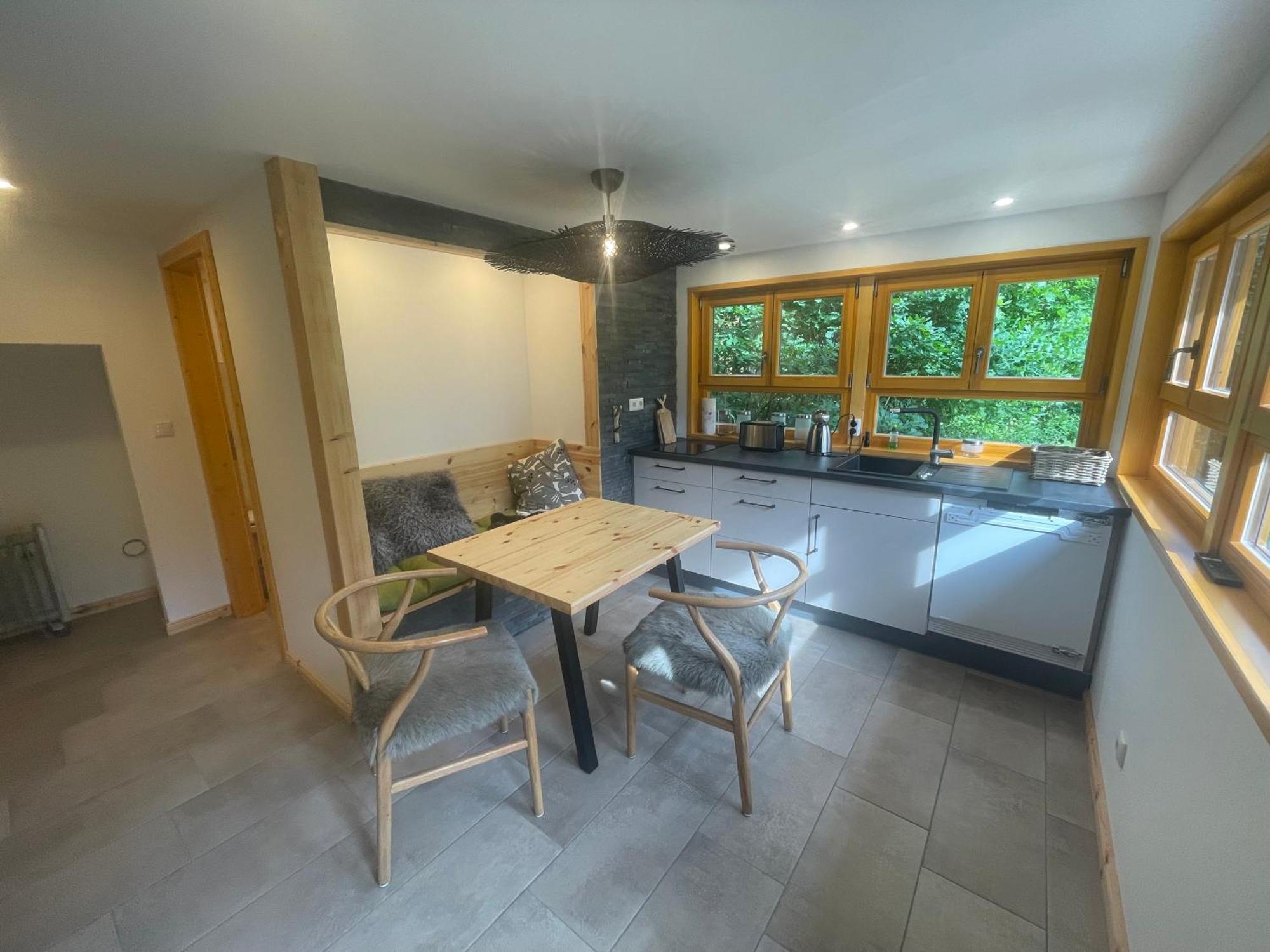 Bungalows Am Waldessaum Bei Hohenzieritz Buitenkant foto